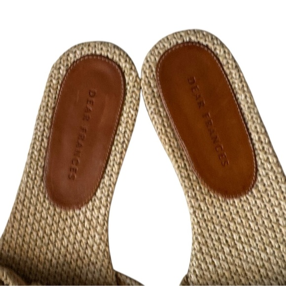 Dear Frances Knot Slide Sandal Slides in Seagrass - Picture 8 of 11